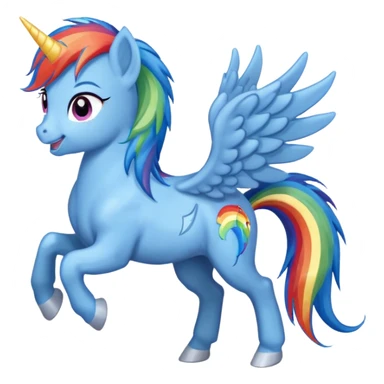 Rainbow dash sticker