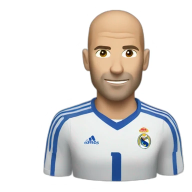 Zidane sticker