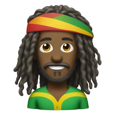 rastaman surfer sticker
