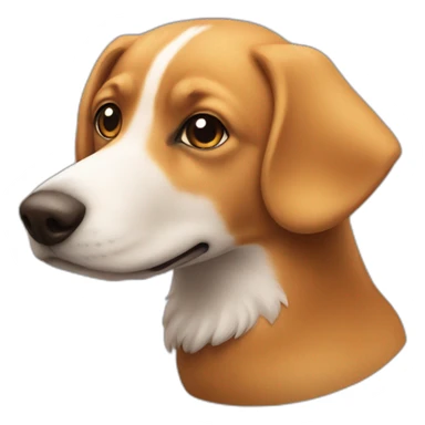 Canard sur chien sur chat sticker