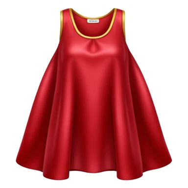Ropa de satin color cherry sticker