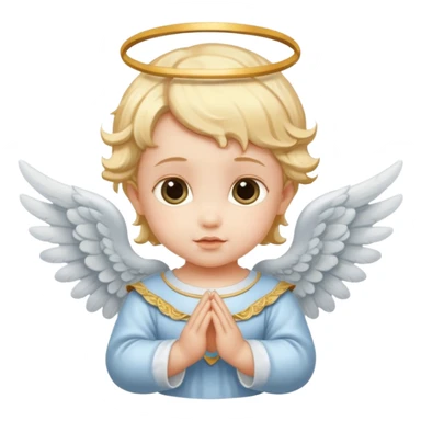  baby angel with wings renaissance sticker