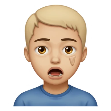 Make someone choke themselves like choking emote when you do smth wrong sticker