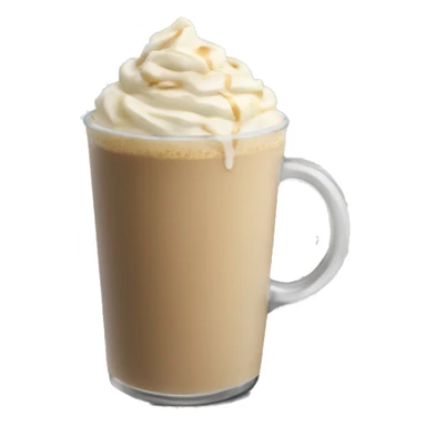 Iced White chocolate mocha  sticker