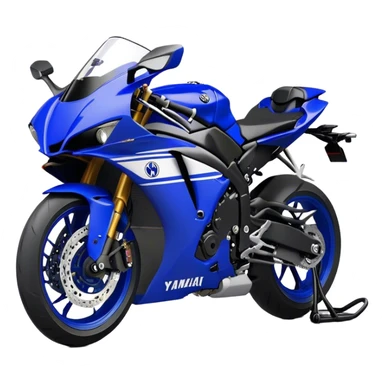 Yamaha YZF (Sportbike) - Yamaha YZF-R1 (Model Year: 2022) (Iconic colour: Blue) sticker