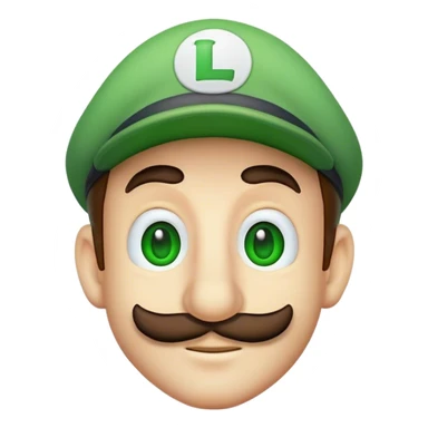 Luigi super mario bros sticker