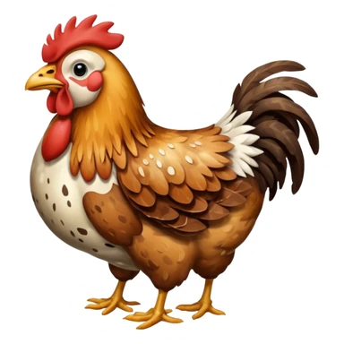 mixed chicken and cow sticker