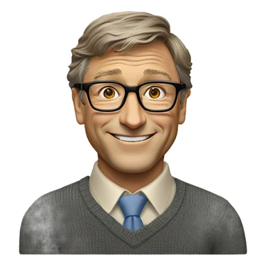 Bill gates sticker