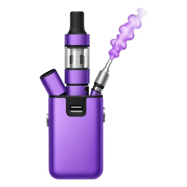 vape paars sticker
