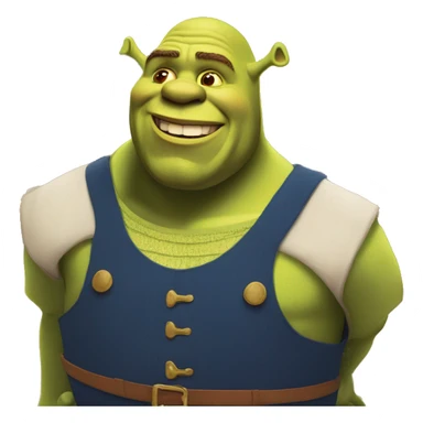 Shrek on cruise ship sticker
