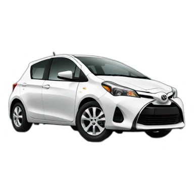 Toyota yaris sticker
