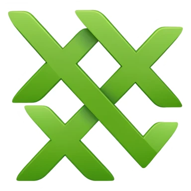 three bold green checkmarks, evenly spaced, no background or decorations sticker