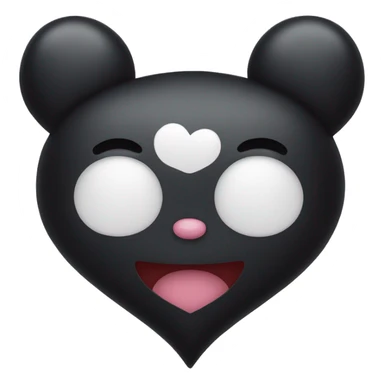kuromi heart sticker