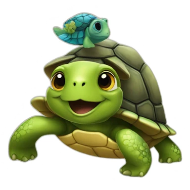 best turtle in the island sticker
