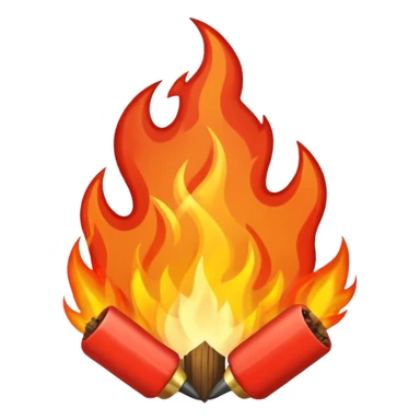 fire starter sticker