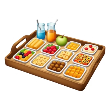 Food Serving Tray sticker