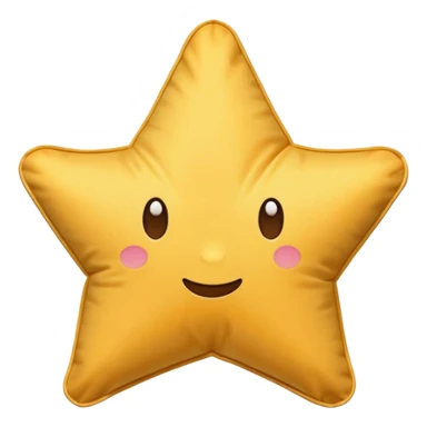 star shaped pillow sticker