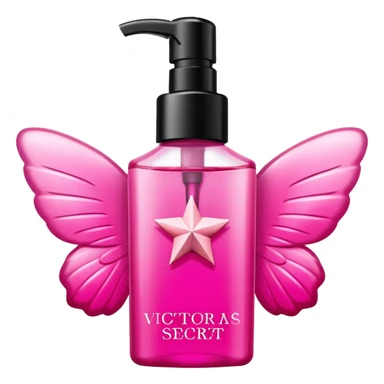 victoria secret body spray mist sticker