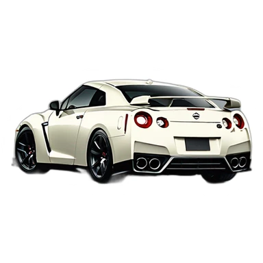 Nissan GT-R R35 sticker