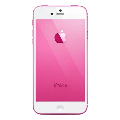 Pink iPhone 16 sticker