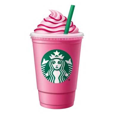 starbucks pink drink sticker