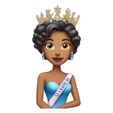 Miss universo colombia sticker