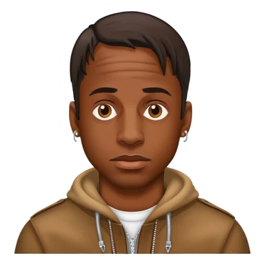 Travis Scott emoji sticker