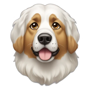 Pyrenees mountain dog White pirate sticker