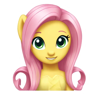 Fluttershy from My Little Pony sticker