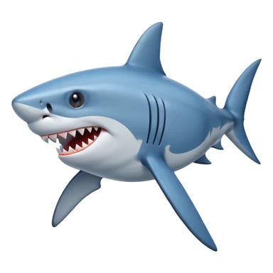 Köpek balığı sticker