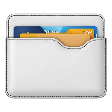 white open  wallet sticker