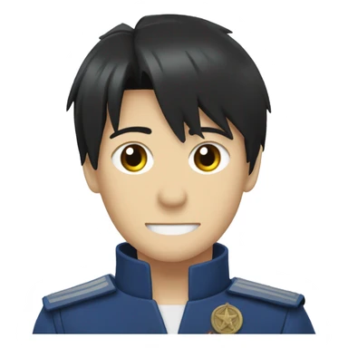 Roy Mustang  sticker