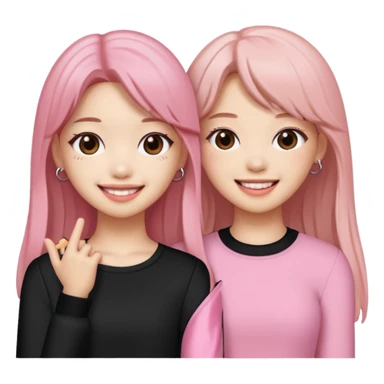 Blackpink Rose and lisa sticker