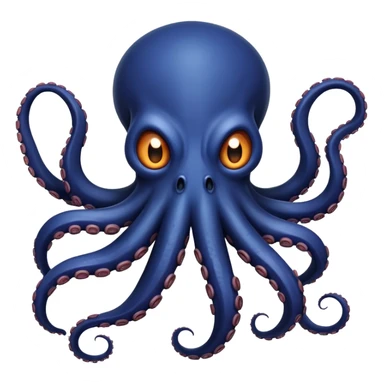 An octopus that’s evil sticker