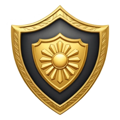 Create a Shield / Crown that represents confidence sticker