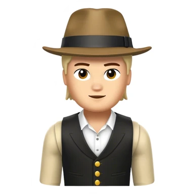 Dandy from the Roblox game dandy’s world sticker