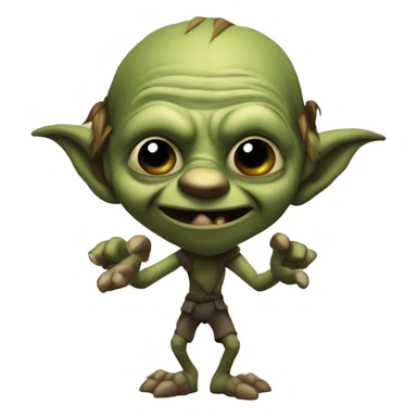 goblin: Small humanoid creatures skilled in metalwork and finance, known for their gruff demeanor and independence sticker