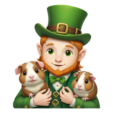 Leprechaun with Guinea’s sticker