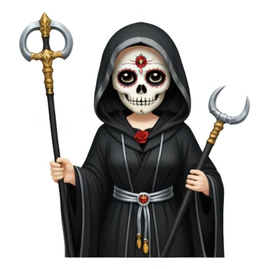 Santa muerte sticker