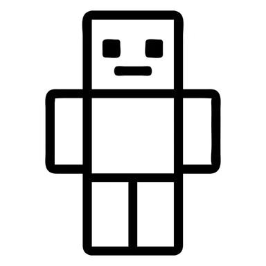 minecraft-like ai agent sticker