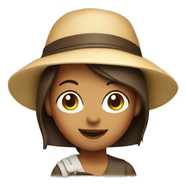 Gourmet travel type GIRL sticker