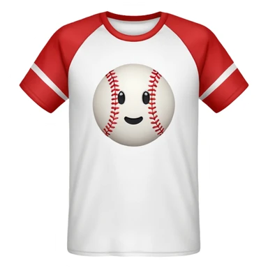 franela de beisbol sticker