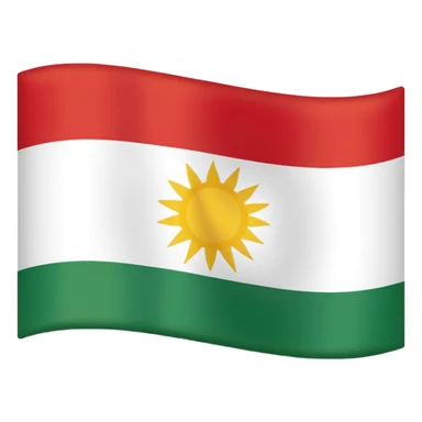 Kurdistan flag sticker