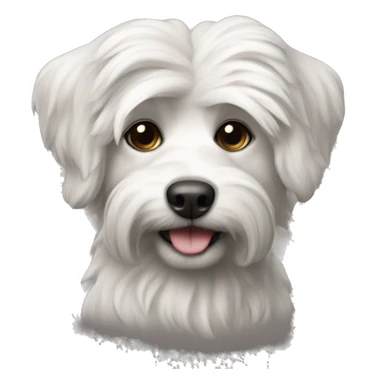 Havaneser dog black sticker