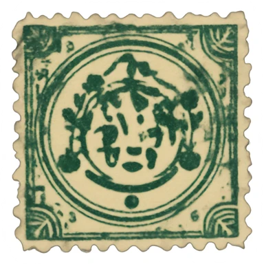 A singular Stamp is a small piece of paper or adhesive material used as evidence of payment for postage, often decorative sticker