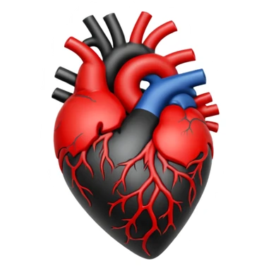 gothic animated heart sticker