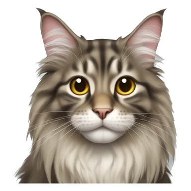 Maine coon cat  sticker