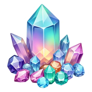 Genesis Crystals sticker