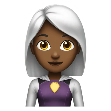 Girl in spierman costume  sticker