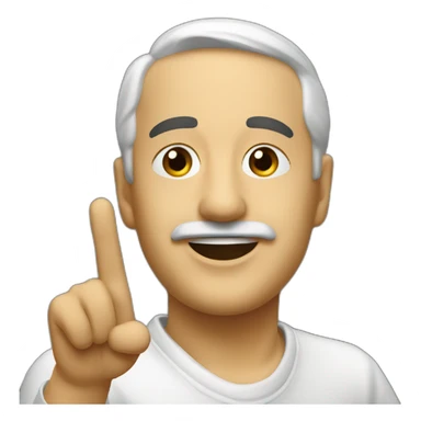 Francisco-franco saying hi sticker